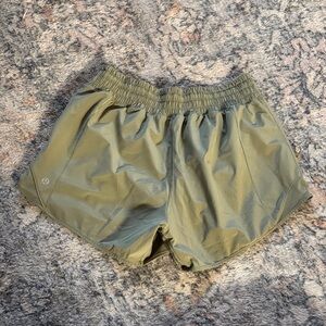 Lululemon Athletica Olive Athletic Shorts